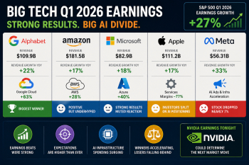 Big Tech Q1 2026 Earnings: AI Winners, Losers &amp; Nvidia Outlook